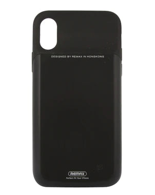 Pochette Power Bank 3400 Mah Noir Pour IPhone X Remax Penen PN-04