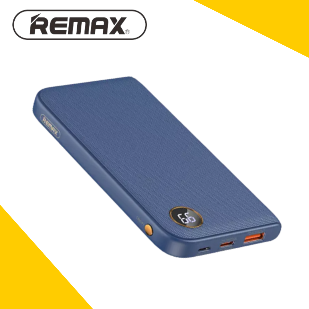 Power bank Charge rapide 22.5W PD+QC 10000Mah Avec Cable REMAX RPP-177