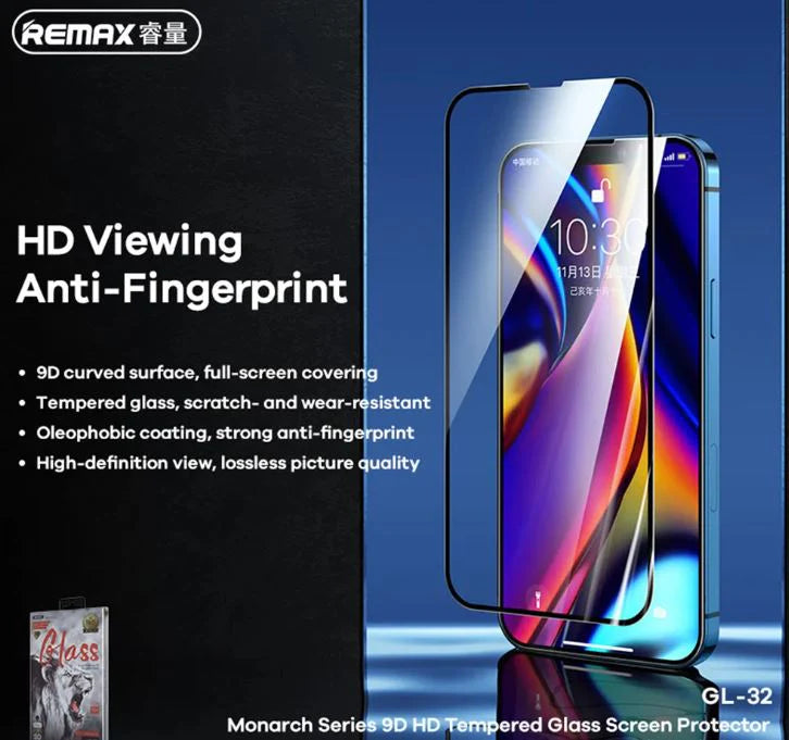 Protecteur d'écran en verre trempé Pour iPhone 14 plus / iphone 13 pro max Remax GL-32