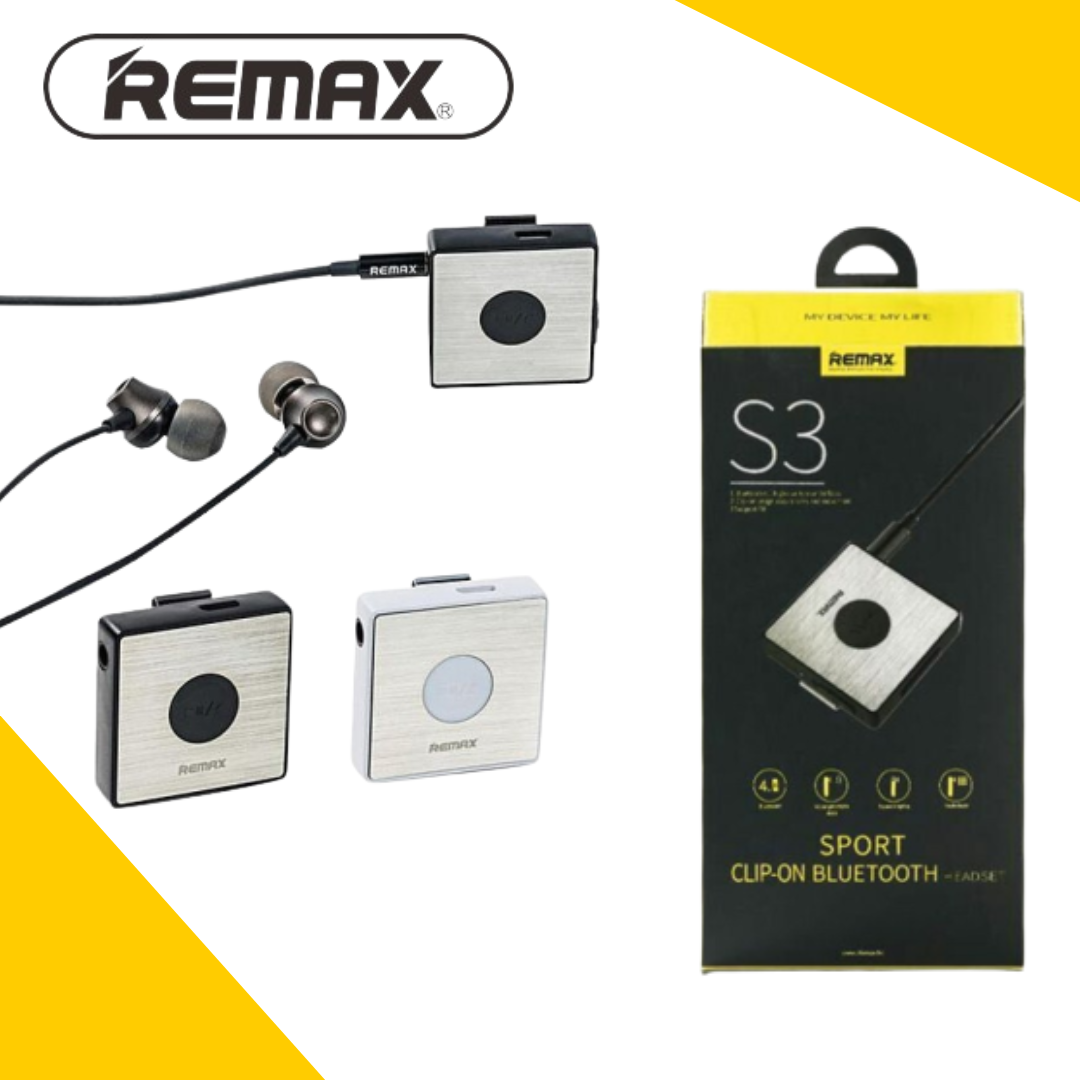 Écouteurs Bluetooth Sport Sans Fil - REMAX S3