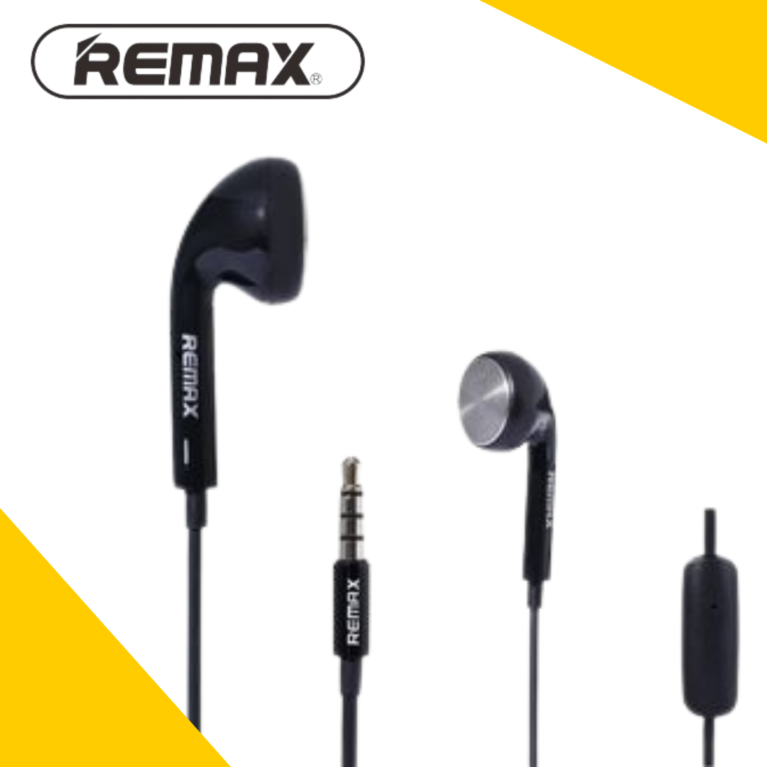 Ecouteurs avec micro Intra-auriculaire Jack 3,5 mm Remax RW-105 –  iremaxmaroc