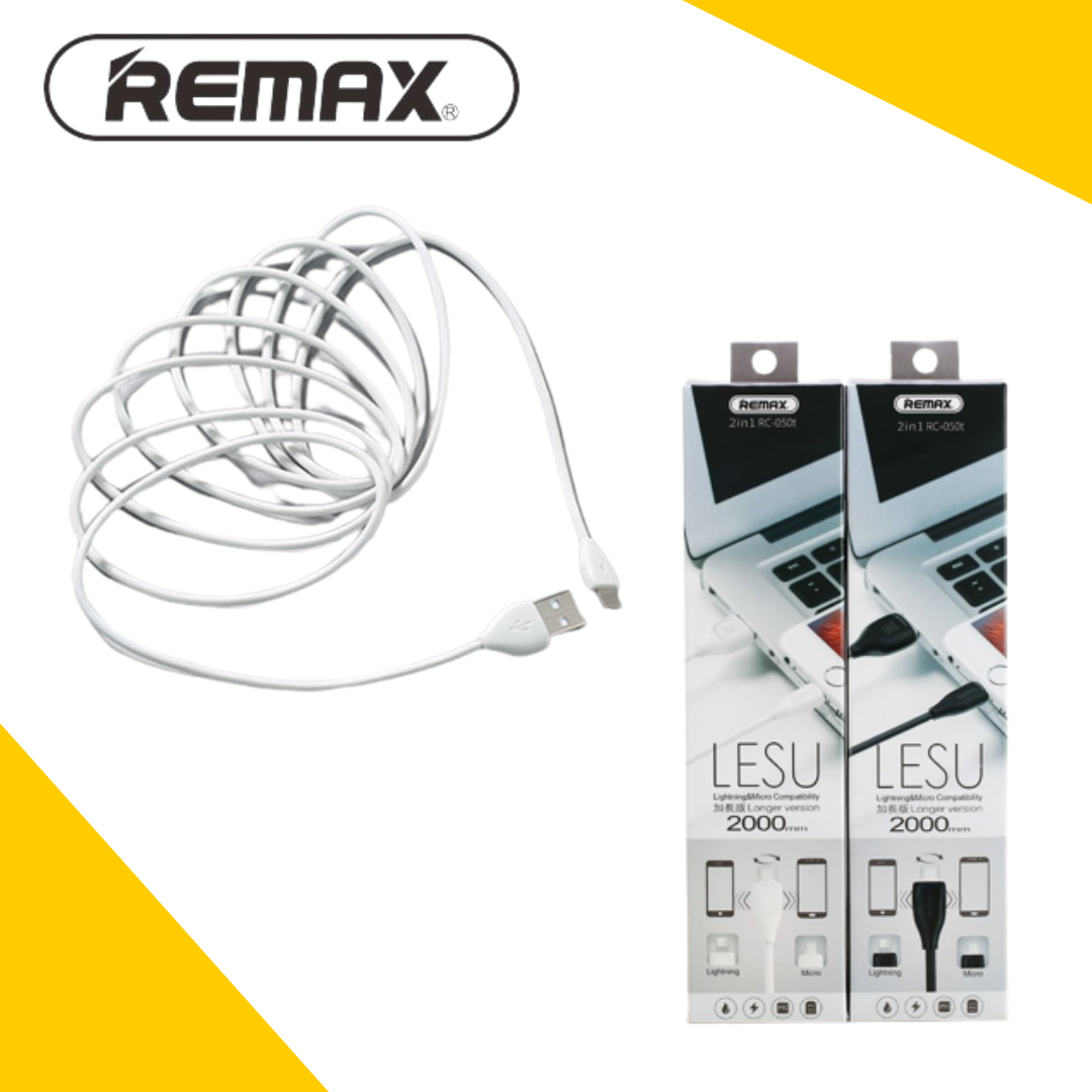 cable Remax Lesu 2in1
