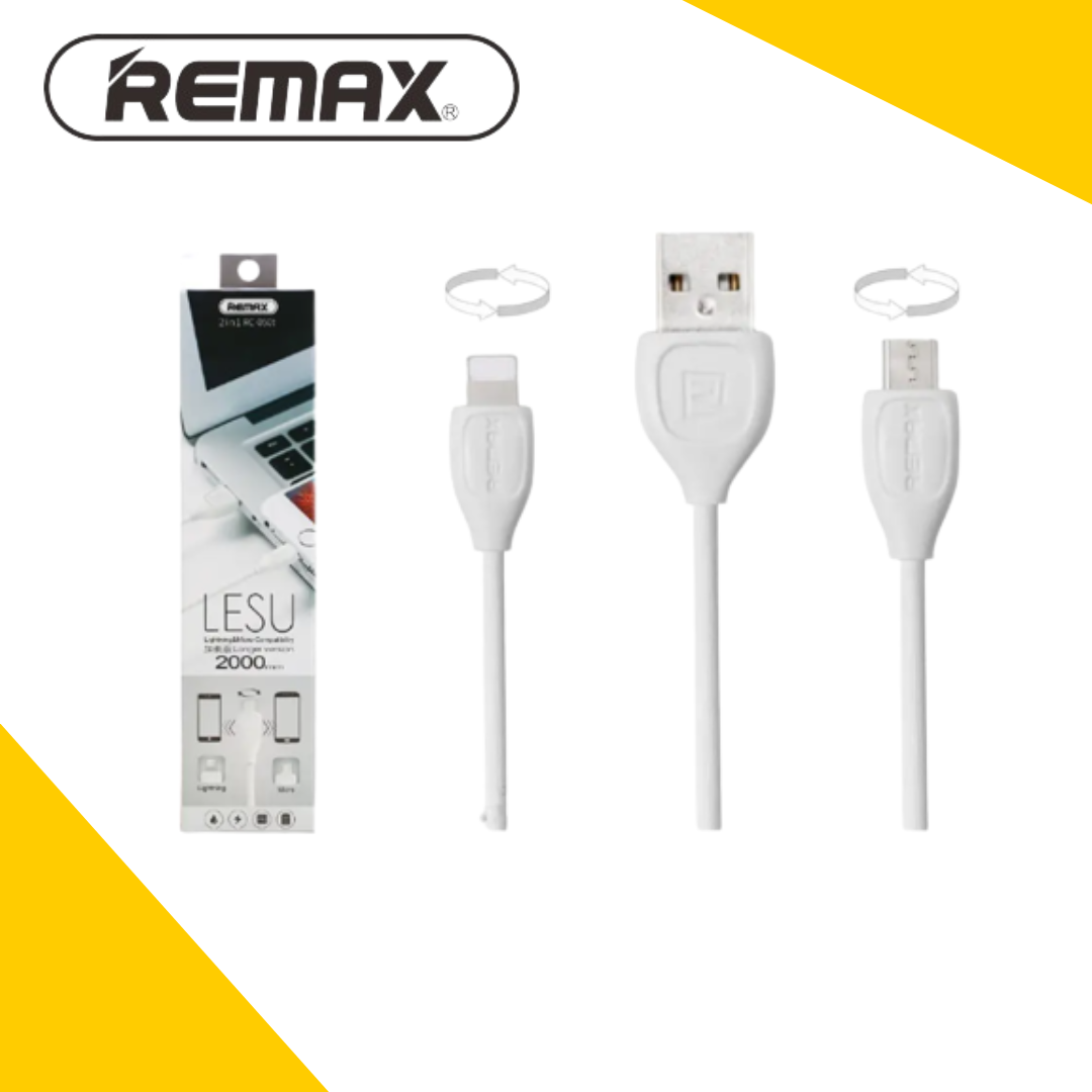 Remax cable 2in1 