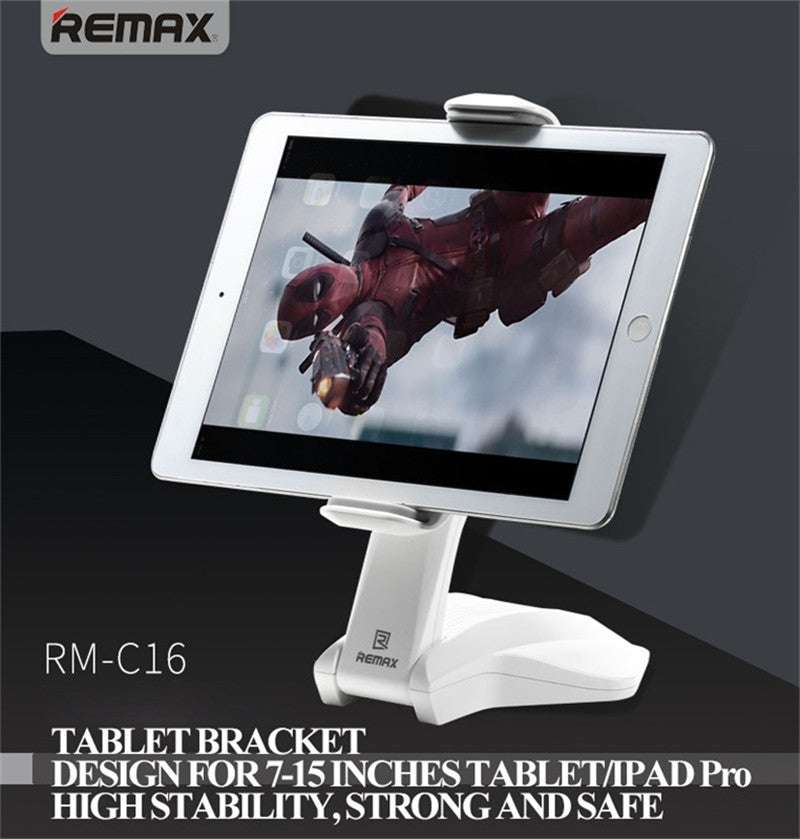 Support de tablette avec rotation à 360 degrés Noir Remax RM C16