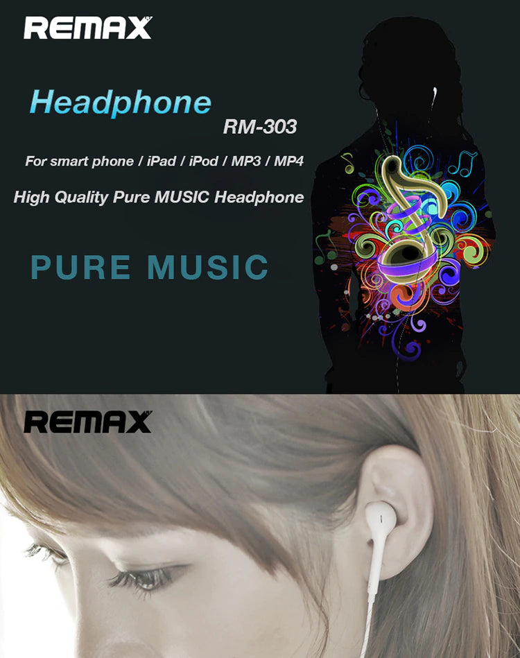 Écouteurs - REMAX RM-303