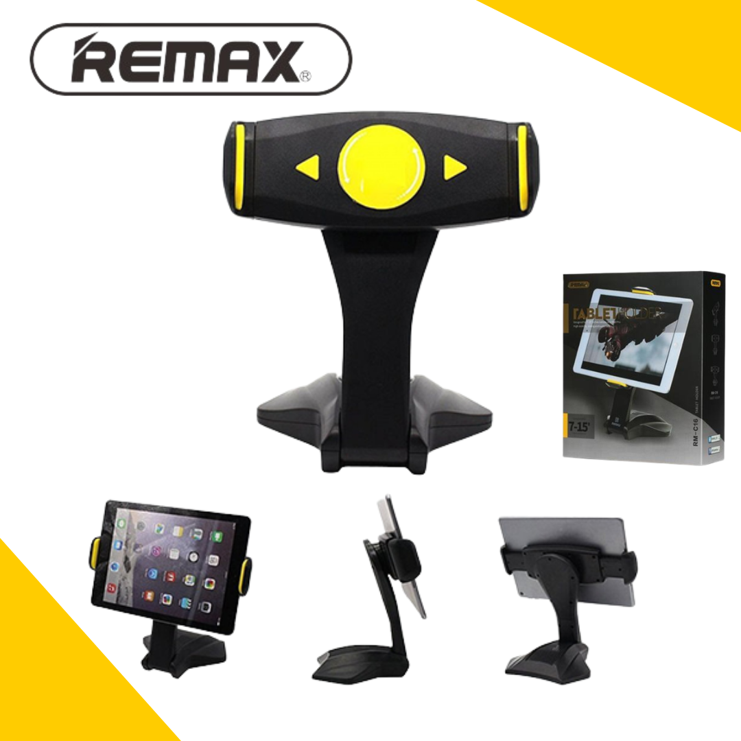 Support de tablette avec rotation à 360 degrés Noir Remax RM C16