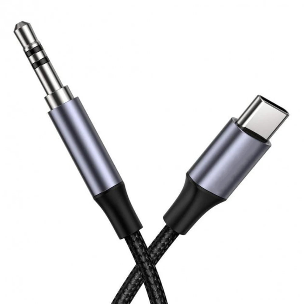 Câble adaptateur Type-c vers Aux 3,5 mm Type-C vers 3,5 mm RC-C015a (Tarnish)  Remax