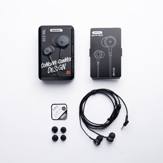 Casque d'écoute filaire avec Microphone Noir REMAX RM-805 – iremaxmaroc